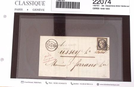 1840-1950, Anciens lots de VO de lettres, marcophilie