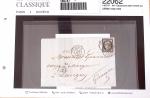 1840-1950, Anciens lots de VO de lettres, marcophilie