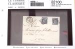 1840-1950, Anciens lots de VO de lettres, marcophilie