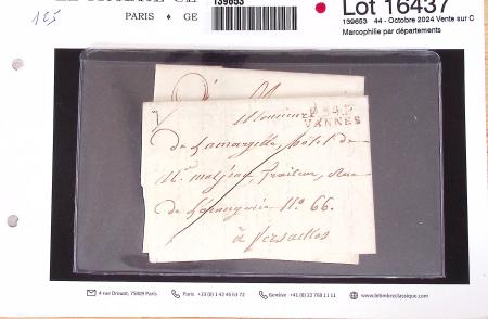 1840-1950, Anciens lots de VO de lettres, marcophilie