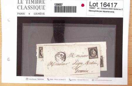 1840-1950, Anciens lots de VO de lettres, marcophilie