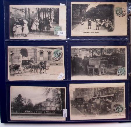 CPA: 2 albums de CPA, cartes sélectionnées, la plupart