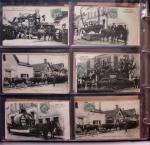 CPA: 2 albums de CPA, cartes sélectionnées, la plupart