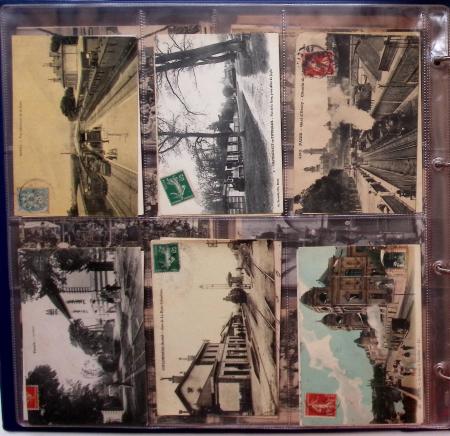 CPA: 2 albums de CPA, cartes sélectionnées, la plupart