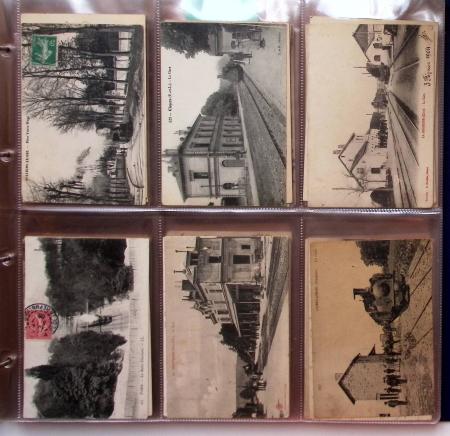 CPA: 2 albums de CPA, cartes sélectionnées, la plupart