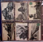 CPA: 2 albums de CPA, cartes sélectionnées, la plupart
