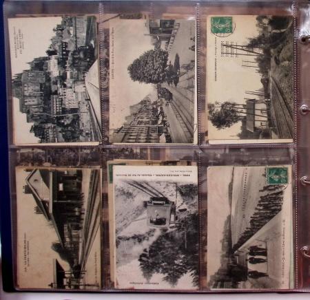 CPA: 2 albums de CPA, cartes sélectionnées, la plupart