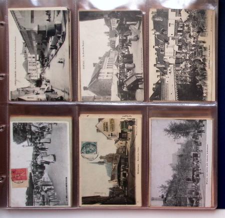 CPA: 2 albums de CPA, cartes sélectionnées, la plupart