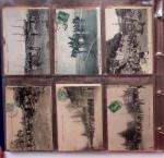 CPA: 2 albums de CPA, cartes sélectionnées, la plupart