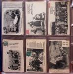 CPA: 2 albums de CPA, cartes sélectionnées, la plupart