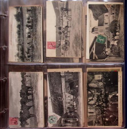 CPA: 2 albums de CPA, cartes sélectionnées, la plupart