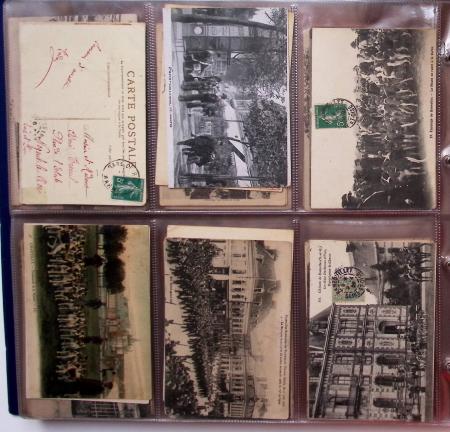 CPA: 2 albums de CPA, cartes sélectionnées, la plupart