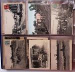 CPA: 2 albums de CPA, cartes sélectionnées, la plupart