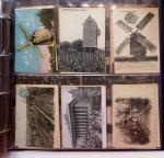 CPA: 2 albums de CPA, cartes sélectionnées, la plupart