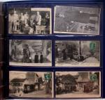 CPA: 2 albums de CPA, cartes sélectionnées, la plupart