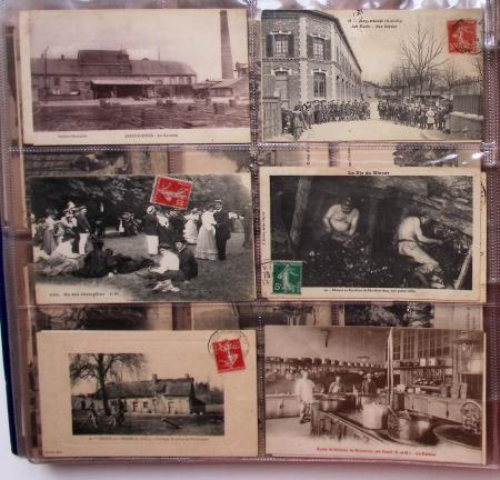 CPA: 2 albums de CPA, cartes sélectionnées, la plupart