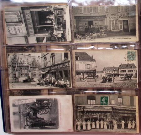 CPA: 2 albums de CPA, cartes sélectionnées, la plupart