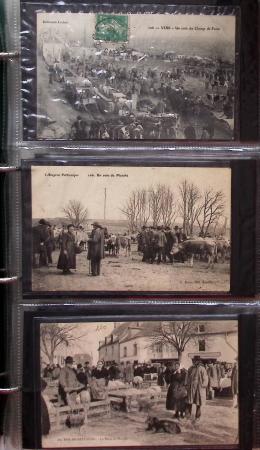 CPA: 2 albums de CPA, cartes sélectionnées, la plupart
