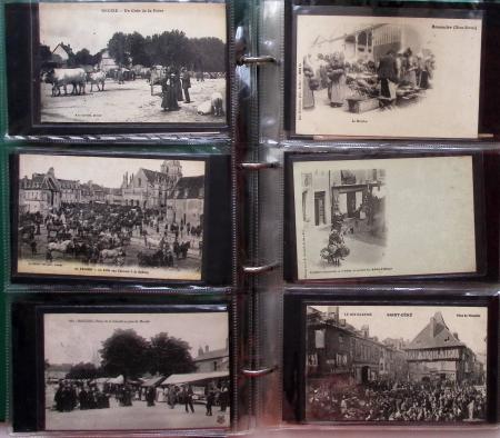 CPA: 2 albums de CPA, cartes sélectionnées, la plupart