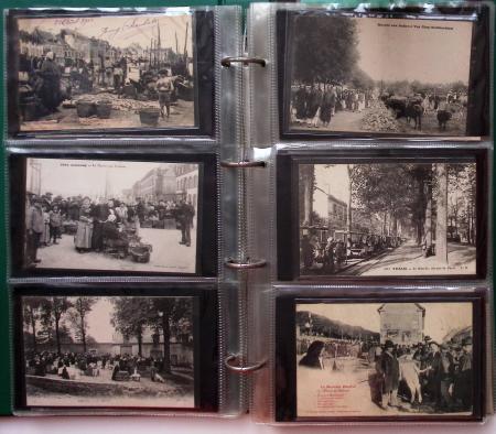 CPA: 2 albums de CPA, cartes sélectionnées, la plupart