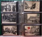 CPA: 2 albums de CPA, cartes sélectionnées, la plupart