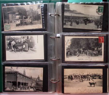 CPA: 2 albums de CPA, cartes sélectionnées, la plupart