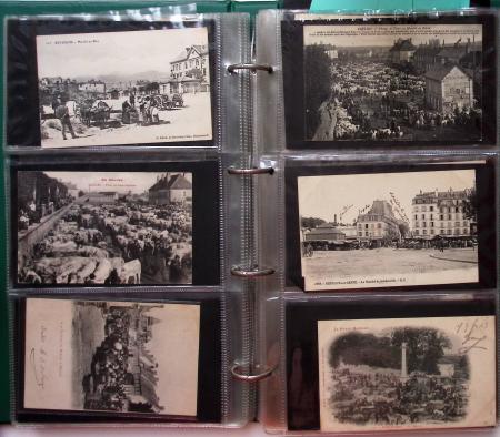 CPA: 2 albums de CPA, cartes sélectionnées, la plupart