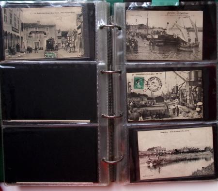CPA: 2 albums de CPA, cartes sélectionnées, la plupart