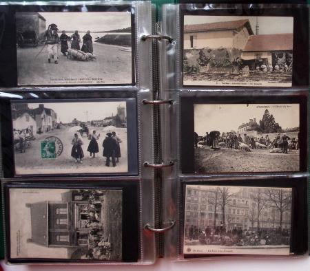 CPA: 2 albums de CPA, cartes sélectionnées, la plupart
