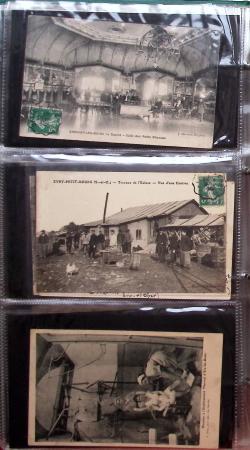 CPA: 2 albums de CPA, cartes sélectionnées, la plupart