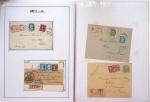 1849-1938, Classeur de lettres classiques et semi-modernes,