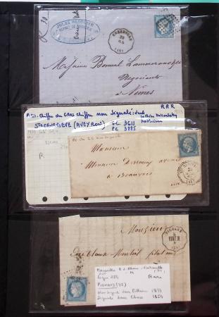 1849-1938, Classeur de lettres classiques et semi-modernes,