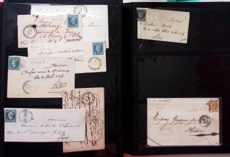 1849-1938, Classeur de lettres classiques et semi-modernes,