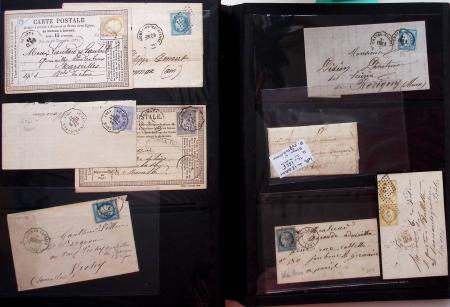 1849-1938, Classeur de lettres classiques et semi-modernes,