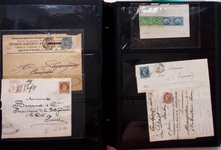1849-1938, Classeur de lettres classiques et semi-modernes,