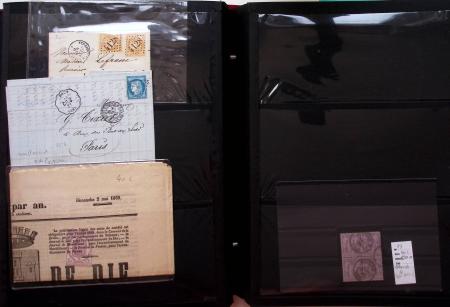 1849-1938, Classeur de lettres classiques et semi-modernes,