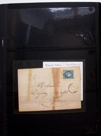 1849-1938, Classeur de lettres classiques et semi-modernes,