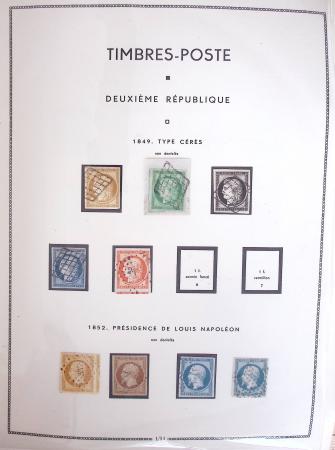 1849-1975, Collection en deux albums MOC neuf à partir