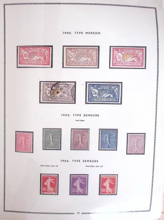 1849-1975, Collection en deux albums MOC neuf à partir