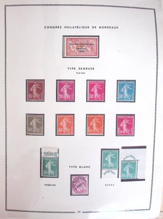 1849-1975, Collection en deux albums MOC neuf à partir