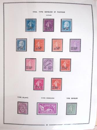 1849-1975, Collection en deux albums MOC neuf à partir