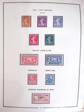 1849-1975, Collection en deux albums MOC neuf à partir