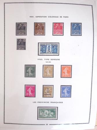 1849-1975, Collection en deux albums MOC neuf à partir