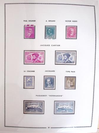 1849-1975, Collection en deux albums MOC neuf à partir