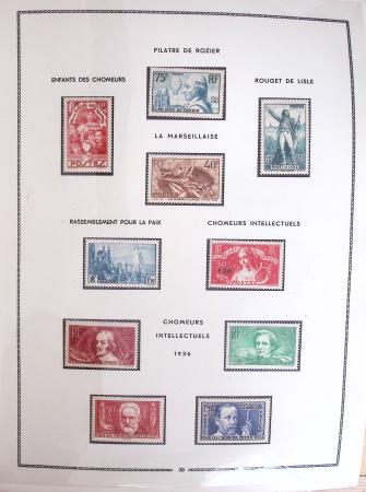 1849-1975, Collection en deux albums MOC neuf à partir