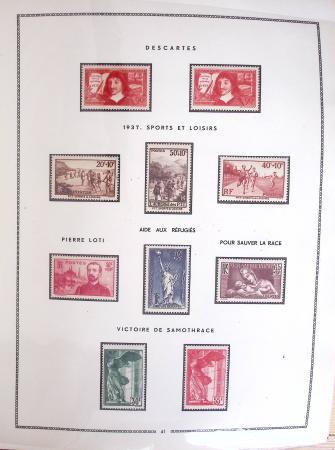 1849-1975, Collection en deux albums MOC neuf à partir