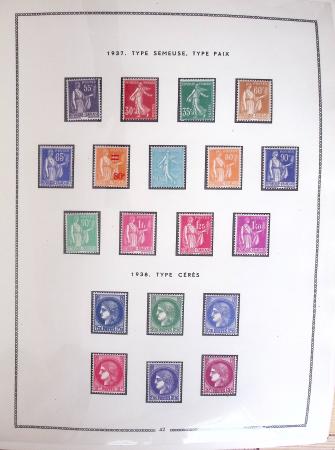 1849-1975, Collection en deux albums MOC neuf à partir