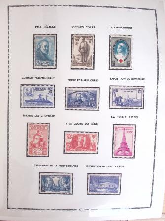 1849-1975, Collection en deux albums MOC neuf à partir