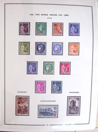1849-1975, Collection en deux albums MOC neuf à partir
