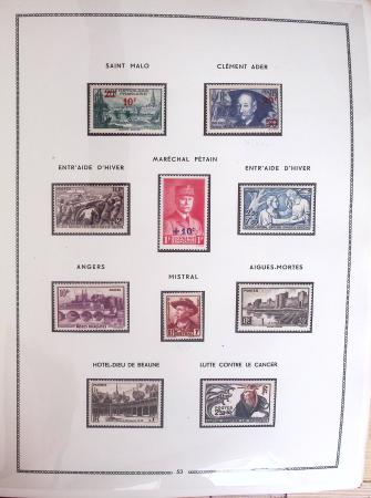1849-1975, Collection en deux albums MOC neuf à partir